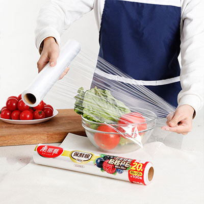 二合一加厚保鲜膜超值装