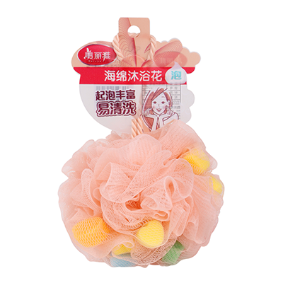 海绵沐浴花