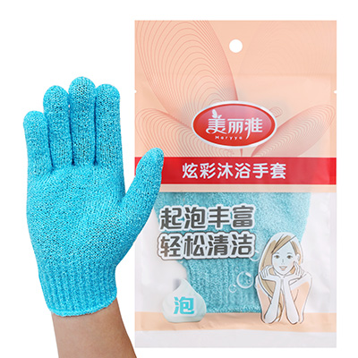 炫彩沐浴手套