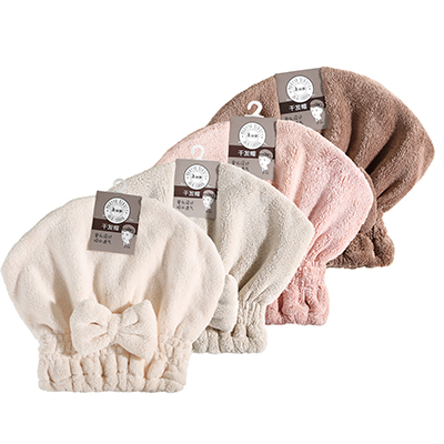 细绒套头干发帽