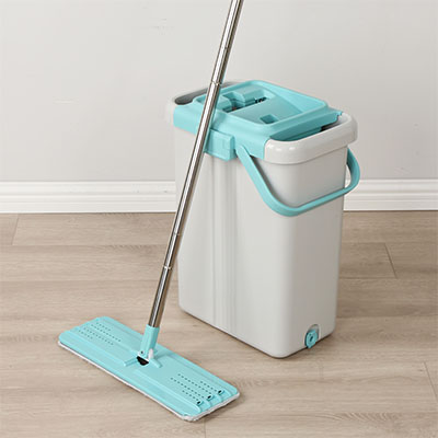 一刷净免手洗挤水平拖