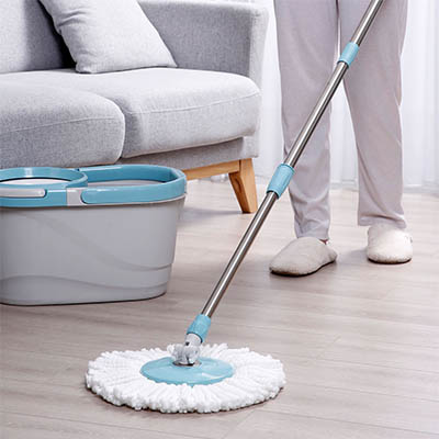 可拆式双驱动甩水拖