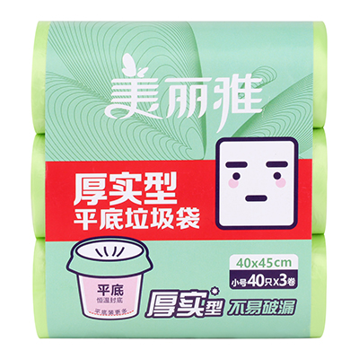 厚实强韧型垃圾袋小号