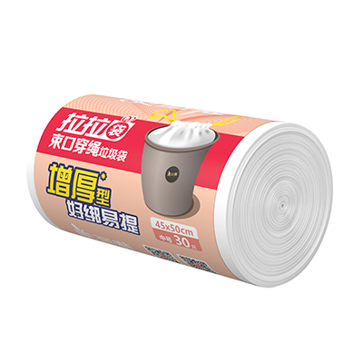 束口穿绳型拉拉袋